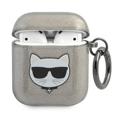 Karl Lagerfeld KLA2UCHGK AirPods Grey hind ja info | Kõrvaklappide tarvikud | kaup24.ee