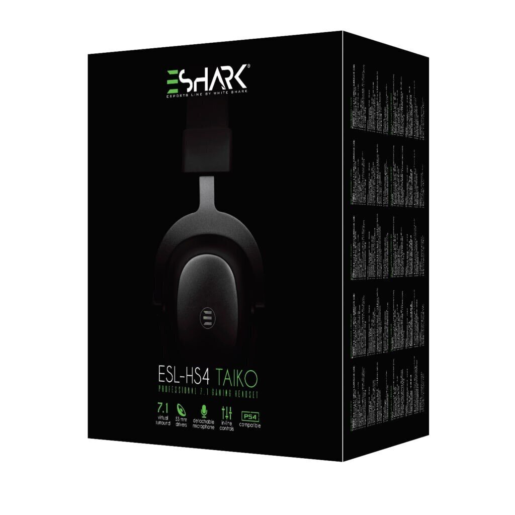 eShark 111-uniw Black цена и информация | Kõrvaklapid | kaup24.ee