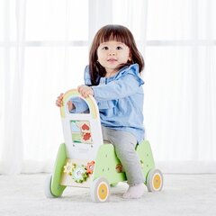 Puidust motoroller - jalutuskäija, 2in1 цена и информация | Игрушки для малышей | kaup24.ee