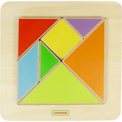 Masterkidz puidust puzzle - Tangram hind ja info | Imikute mänguasjad | kaup24.ee