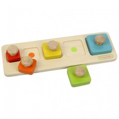 Puidust puzzle Masterkidz цена и информация | Игрушки для малышей | kaup24.ee