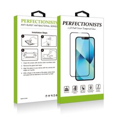 LCD kaitsev karastatud klaas 2.5D Perfectionists Xiaomi Redmi Note 9 Pro kumer must hind ja info | Ekraani kaitsekiled | kaup24.ee