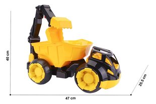 Игрушечный самосвал TechnoK, желтый цена и информация | Развивающий мелкую моторику - кинетический песок KeyCraft NV215 (80 г) детям от 3+ лет, бежевый | kaup24.ee