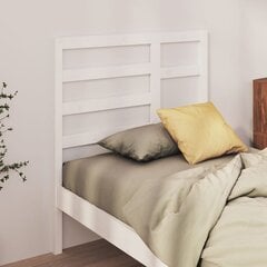 vidaXL voodipeats, valge 106x4x104 cm männipuit hind ja info | Voodid | kaup24.ee
