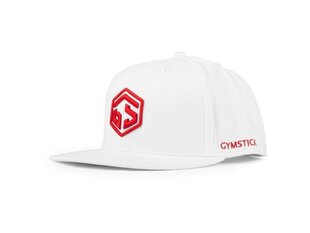 Кепка Gymstick GS Snapback, белая цена и информация | Мужские шарфы, шапки, перчатки | kaup24.ee