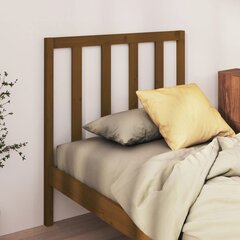 Изголовье кровати, 96x4x100 см, коричневое цена и информация | Кровати | kaup24.ee
