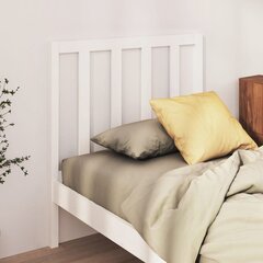 Изголовье кровати, 96x4x100 см, белое  цена и информация | Кровати | kaup24.ee