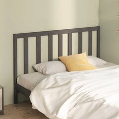Изголовье кровати, 165,5x4x100 см, серое цена и информация | Кровати | kaup24.ee