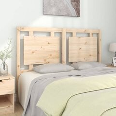 vidaXL voodipeats, 140,5x4x100 cm, männipuit hind ja info | Voodid | kaup24.ee
