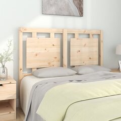 vidaXL voodipeats, 125,5x4x100 cm, männipuit hind ja info | Voodid | kaup24.ee