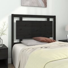 Изголовье кровати, 105,5x4x100 см, чёрное цена и информация | Кровати | kaup24.ee