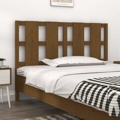 Изголовье кровати, 140,5x4x100 см, коричневое цена и информация | Кровати | kaup24.ee