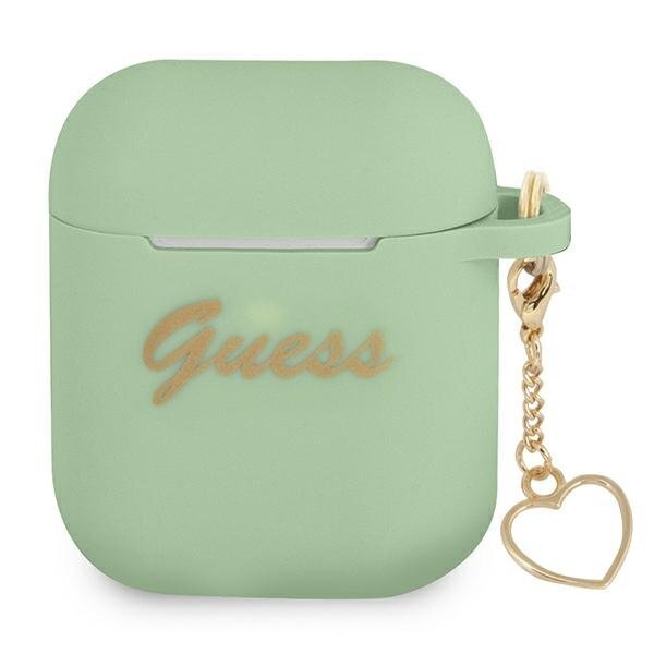 Guess GUA2LSCHSN AirPods Green hind ja info | Kõrvaklappide tarvikud | kaup24.ee