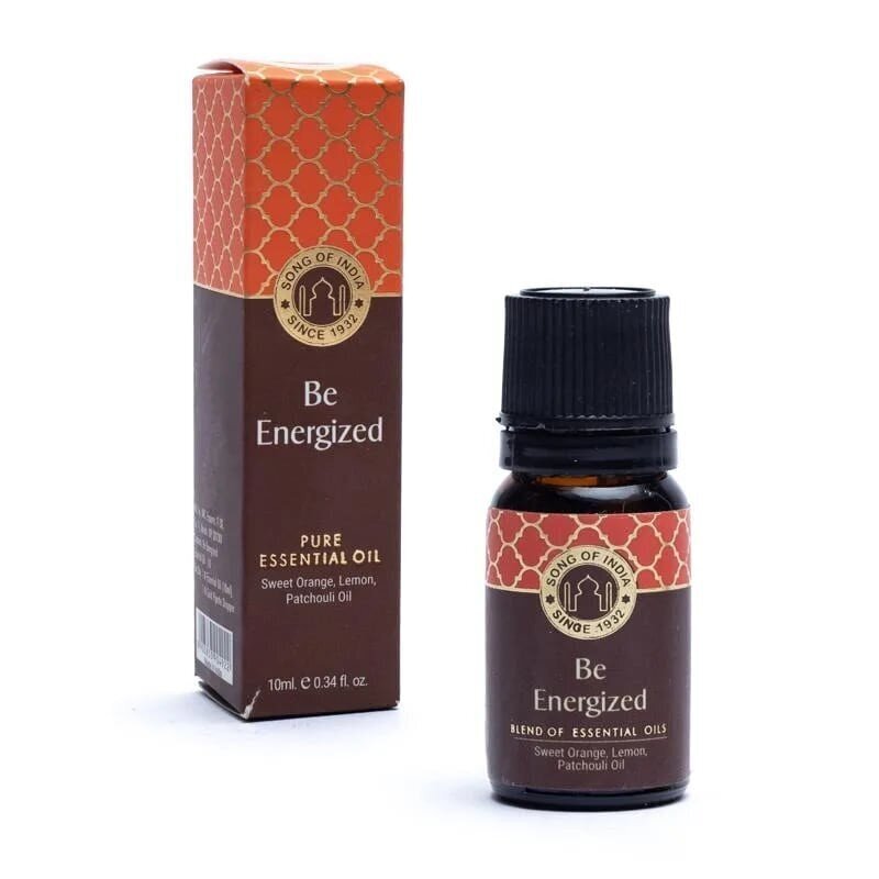 Eeterlike õlide segu Song of India Song of India Be Energized, 10 ml hind ja info | Eeterlikud ja kosmeetilised õlid | kaup24.ee