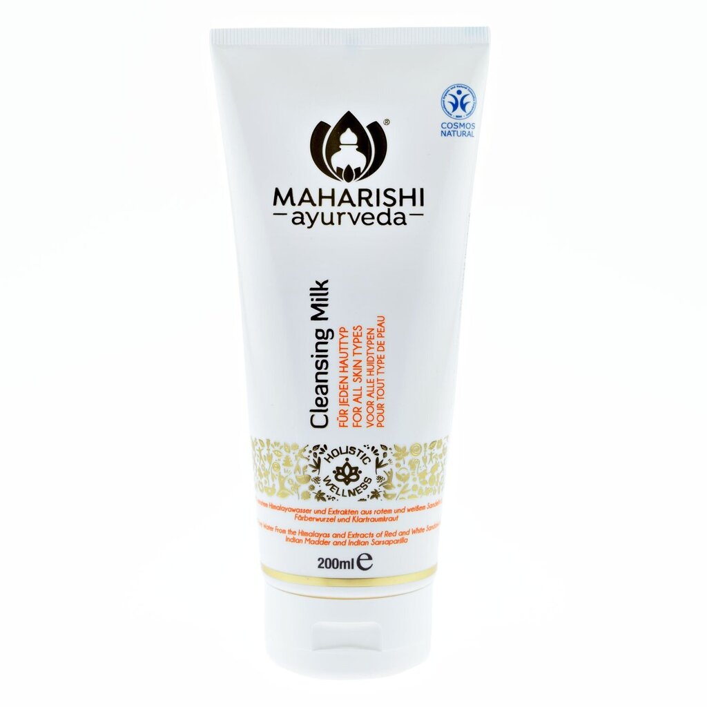 Näopuhastuspiim Maharishi Ayurveda, 200 ml hind ja info | Näopuhastusvahendid | kaup24.ee