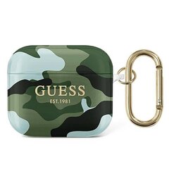 Guess GUA3UCAMA AirPods 3 Green цена и информация | Guess Компьютерная техника | kaup24.ee