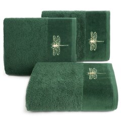 Puuvillane rätik, roheline, 50x90 cm. hind ja info | Rätikud, saunalinad | kaup24.ee
