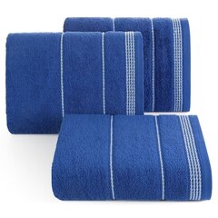Puuvillane tumesinine rätik, 50x90 cm. hind ja info | Rätikud, saunalinad | kaup24.ee