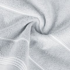 Puuvillane halli värvi rätik, 70x140 cm. hind ja info | Rätikud, saunalinad | kaup24.ee