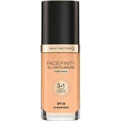 Jumestuskreem Max Factor Facefinity 3-In-1, 30 ml, 62 Warm Beige hind ja info | Jumestuskreemid, puudrid | kaup24.ee