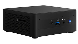 Стационарный компьютер Intel NUC 11 Performance UCFF i3-1115G4, черный цена и информация | Стационарные компьютеры | kaup24.ee