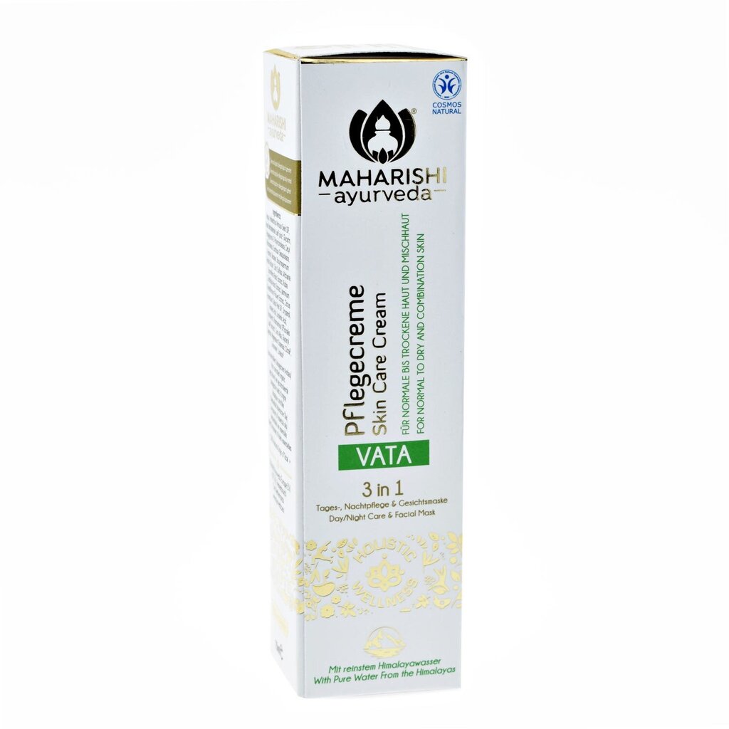 Näokreem kuivale nahale Vata Maharishi Ayurveda, 75 ml hind ja info | Näokreemid | kaup24.ee