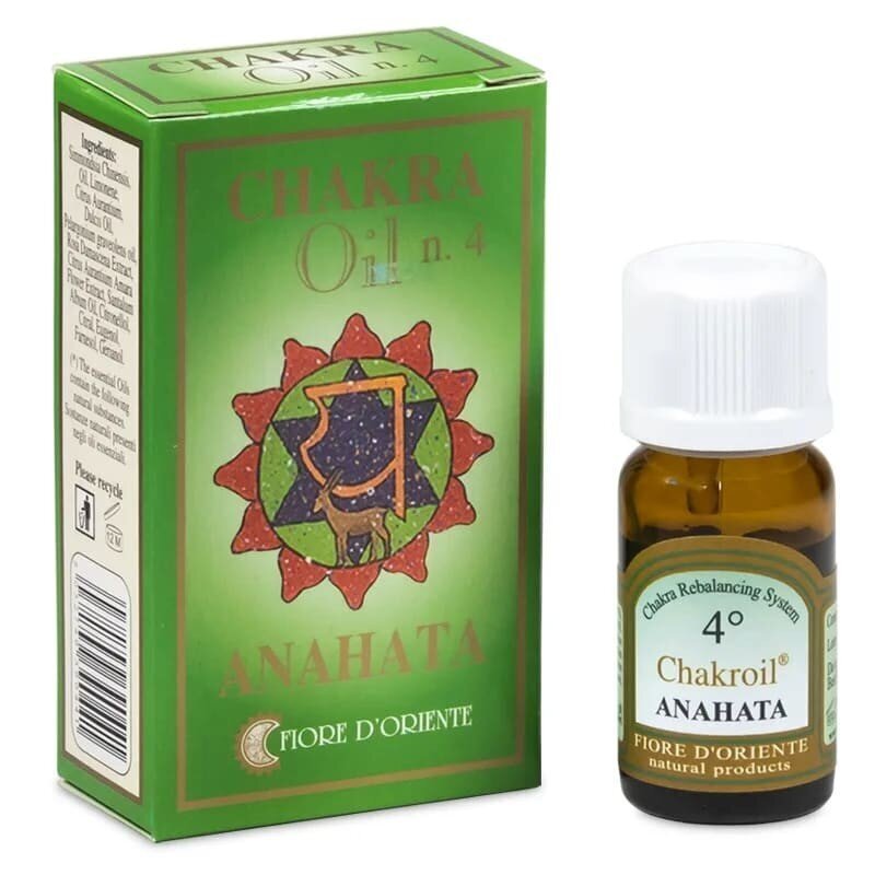 Eeterlik õli Fiore D'Oriente Chakra 4 Anahata, 10 ml цена и информация | Eeterlikud ja kosmeetilised õlid | kaup24.ee