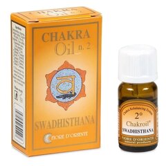Eeterlik õli Fiore D'Oriente Chakra 2 Swadhistana, 10 ml hind ja info | Eeterlikud ja kosmeetilised õlid | kaup24.ee