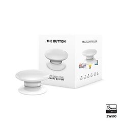 Nupp Fibaro The Button Z-Wave, White цена и информация | Системы безопасности, контроллеры | kaup24.ee