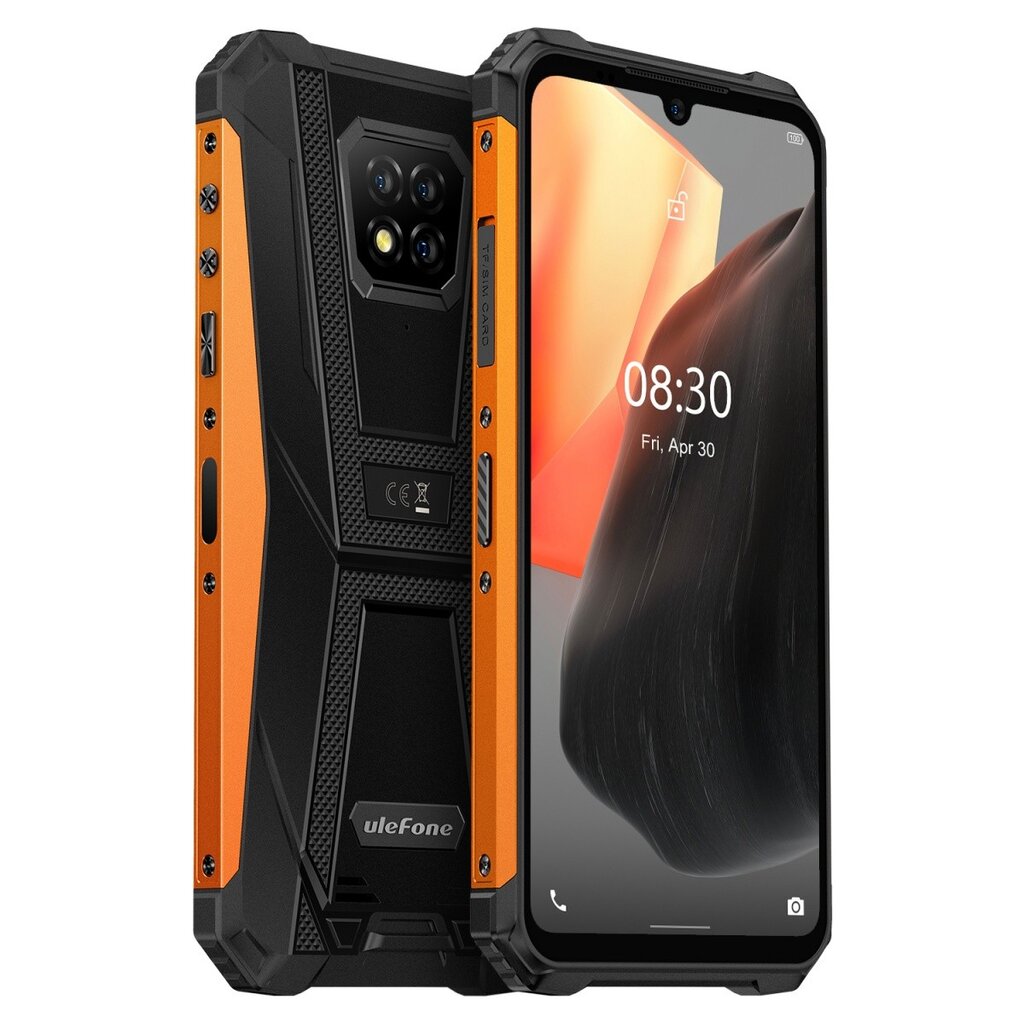 Ulefone Armor 8 Pro 8/128GB Dual SIM UF-A8P-8GB/OE Orange/Black hind ja info | Telefonid | kaup24.ee