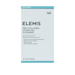 Увлажняющая маска для глаз Elemis Pro-Collagen, 6 шт. цена и информация | Маски для лица, патчи для глаз | kaup24.ee