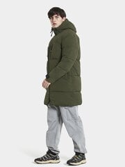 Didriksons зимняя парка для мужчин HILMER, темно-зеленый цвет цена и информация | Мужские куртки | kaup24.ee