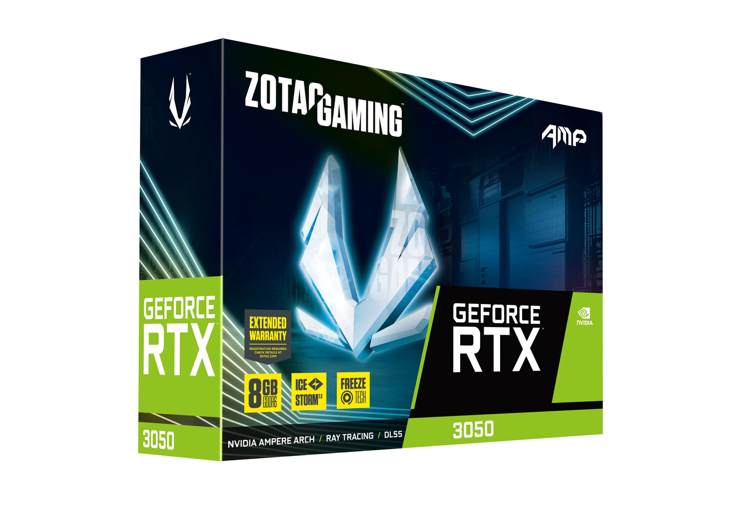 Zotac Gaming GeF RTX 3050 AMP цена и информация | Videokaardid (GPU) | kaup24.ee