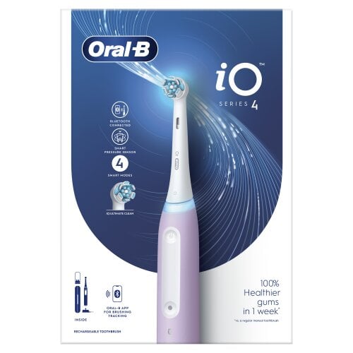 Oral-B iO4 Series Lavender hind ja info | Elektrilised hambaharjad | kaup24.ee