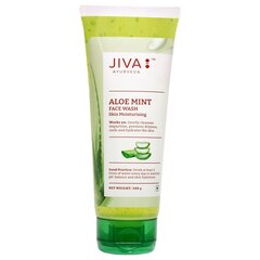 Näopesugeel Aloe Mint Jiva Ajurveeda, 50 g hind ja info | Näopuhastusvahendid | kaup24.ee