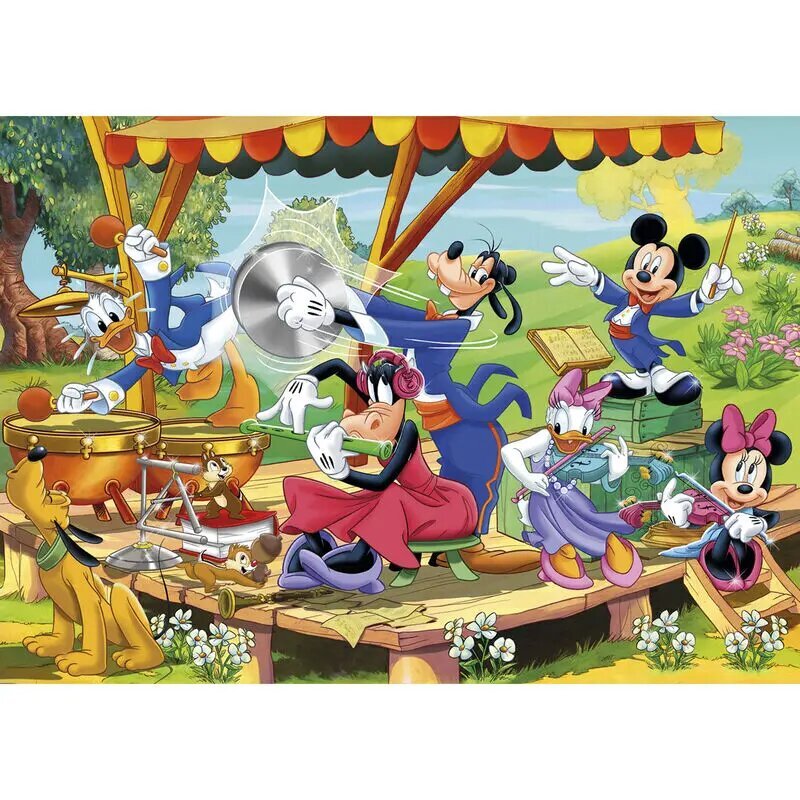 Pusle Disney Mickey ja Sõbrad, 2 x 60 tk hind ja info | Pusled | kaup24.ee