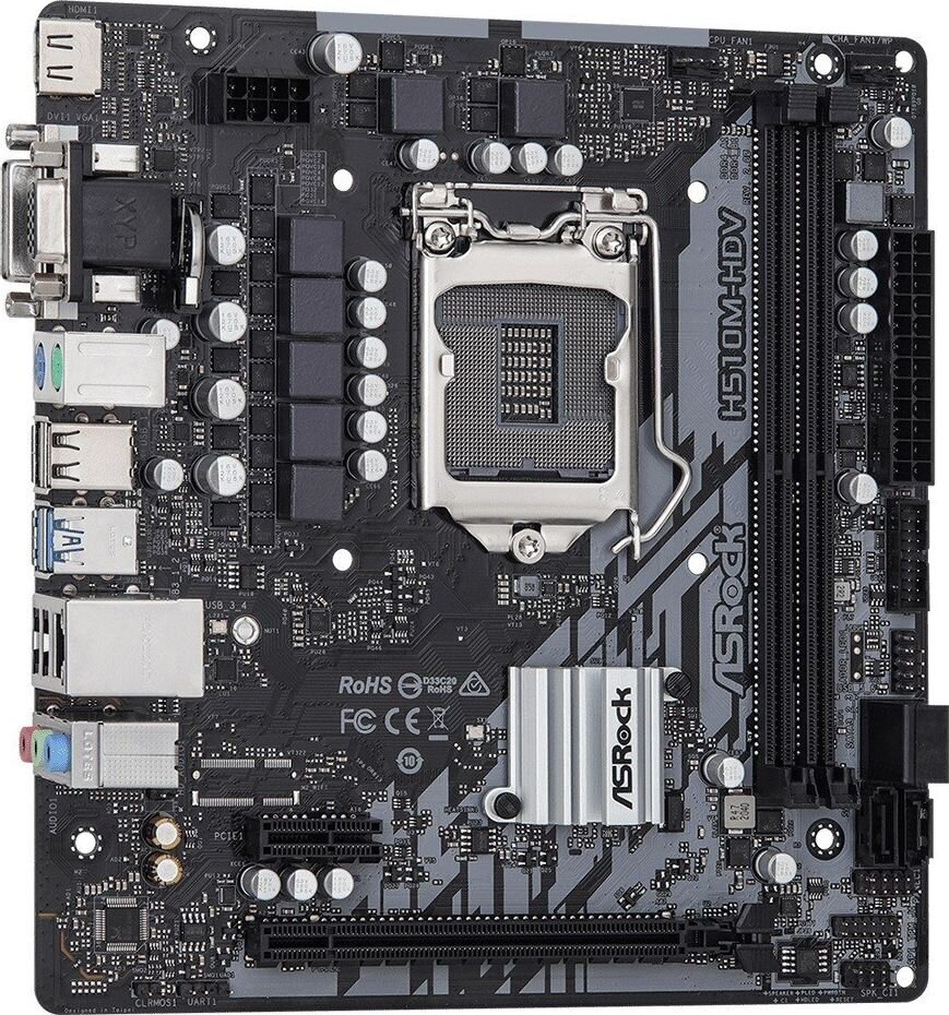 ASRock H510M-HDV R2.0 hind ja info | Emaplaadid | kaup24.ee