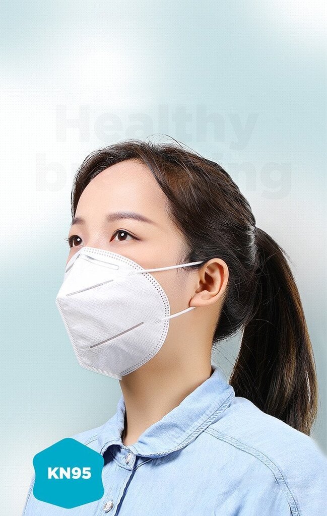 Kaitsemask 4-layers protective single-use mask, KN95, FFP2 (5 pcs) hind ja info | Esmaabi | kaup24.ee