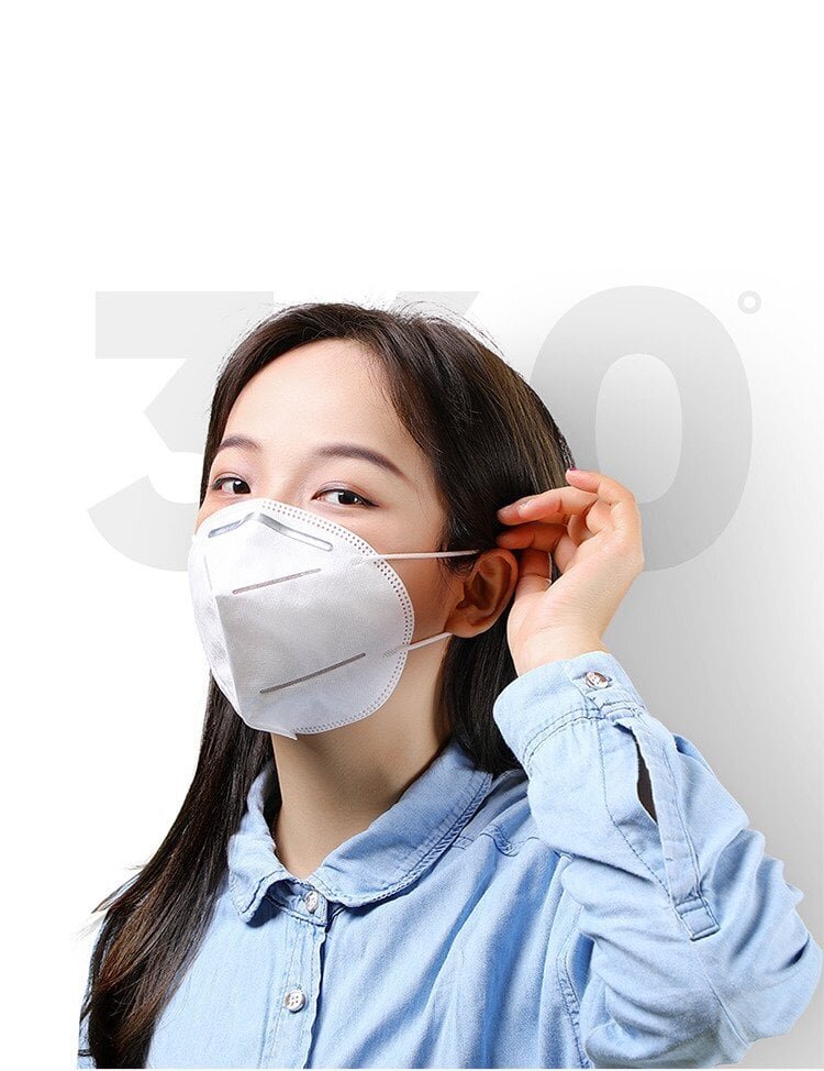 Kaitsemask 4-layers protective single-use mask, KN95, FFP2 (5 pcs) hind ja info | Esmaabi | kaup24.ee