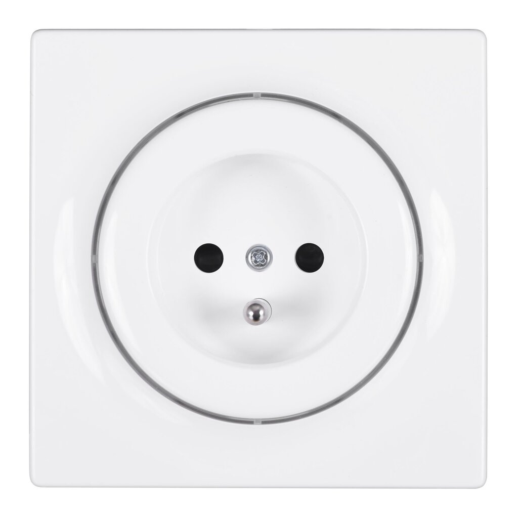 Fibaro Walli N socket-outlet Type E White hind ja info | Lülitid ja pistikupesad | kaup24.ee