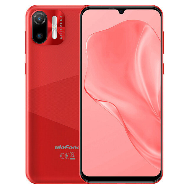 Ulefone Note 6P 2/32GB Dual SIM UF-N6P/RD Red цена и информация | Telefonid | kaup24.ee