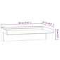vidaXL purskkaevu kosk RGB LED-tuledega, roostevaba teras, 30 cm цена и информация | Dekoratsioonid | kaup24.ee