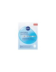 Näomask Nivea Hydra Skin Effect (Serum Infused Sheed Mask) 20 ml цена и информация | Маски для лица, патчи для глаз | kaup24.ee