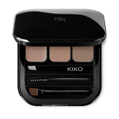 Kulmude palett Kiko Milano Eyebrow Expert Palette, 01 Blonde 2.4g цена и информация | Карандаши, краска для бровей | kaup24.ee