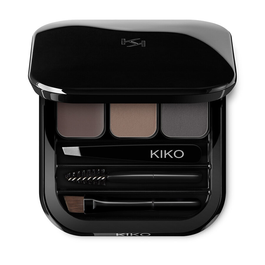 Kulmude palett Kiko Milano Eyebrow Expert Palette, 03 Brunette 2.4g hind ja info | Kulmuvärvid, -pliiatsid | kaup24.ee