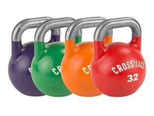 Võistlus sangpomm Crossmaxx Competition Kettlebell 20 kg lilla цена и информация | Гантели, гири, штанги | kaup24.ee