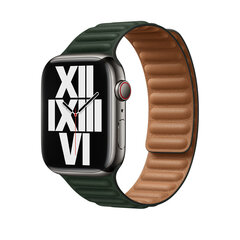 Rihm Apple Watchile – Sequoia Green 38/40/41mm hind ja info | Nutikellade ja nutivõrude tarvikud | kaup24.ee