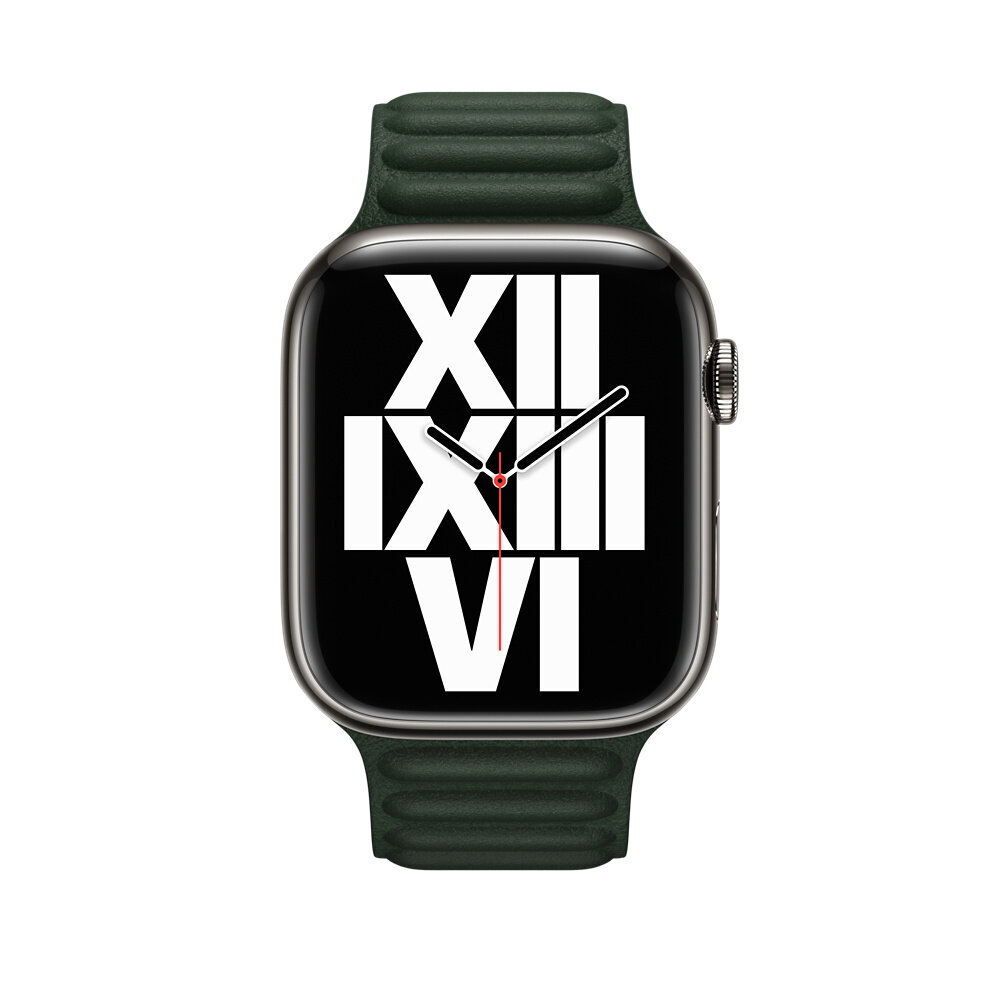 Rihm Apple Watchile – Sequoia Green 38/40/41mm hind ja info | Nutikellade ja nutivõrude tarvikud | kaup24.ee