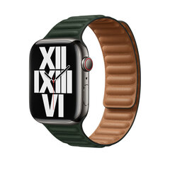 Rihm Apple Watchile – Sequoia Green 42/44/45mm hind ja info | Nutikellade ja nutivõrude tarvikud | kaup24.ee