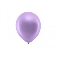 Õhupallid 23 cm, metallik, lillad, 100 tk hind ja info | Õhupallid | kaup24.ee